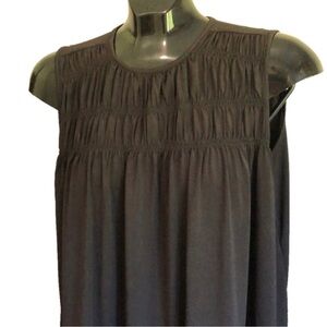 NEW ALFRED SUNG Black Sleeveless Blouse